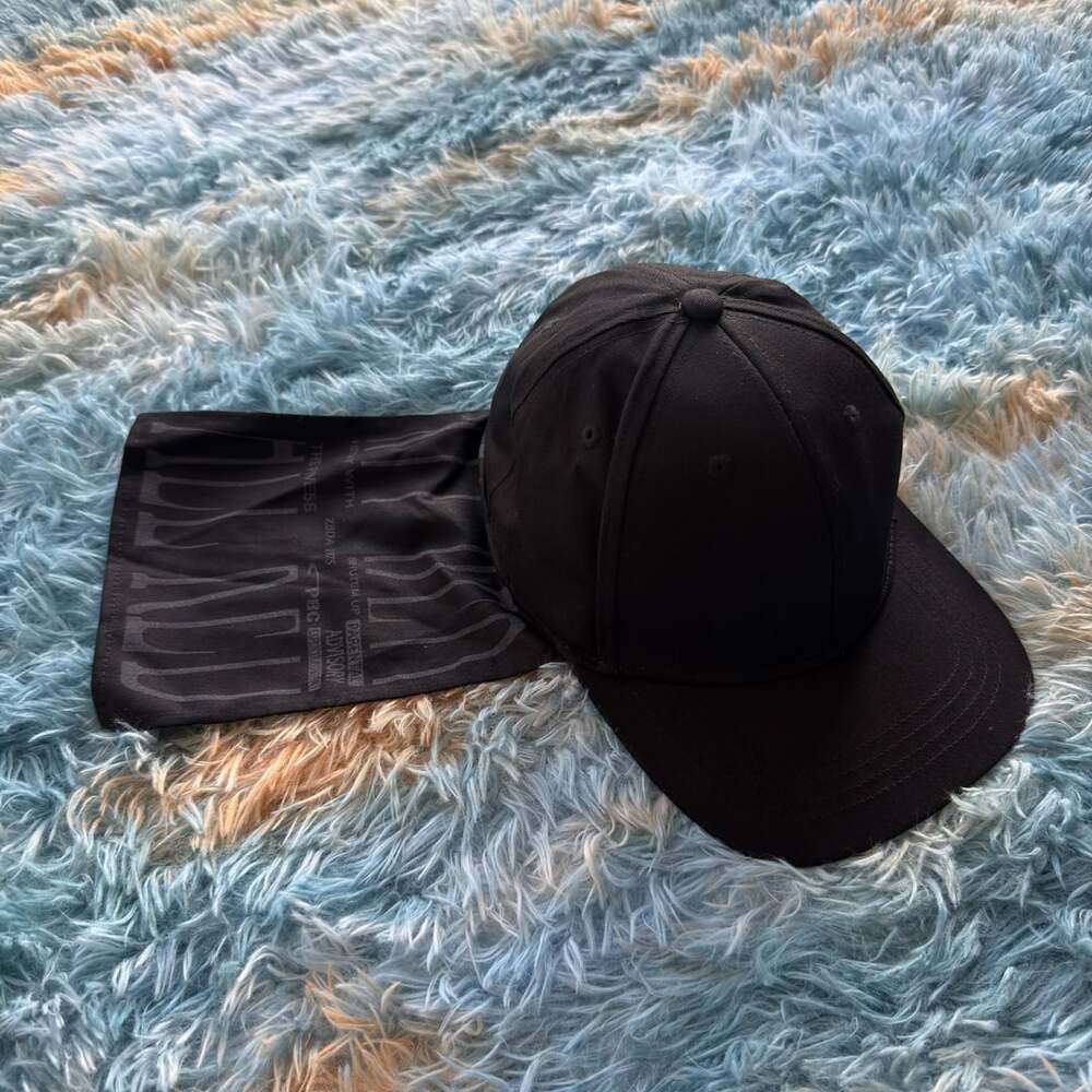 Playboicarti Black Caphat with Neck flag